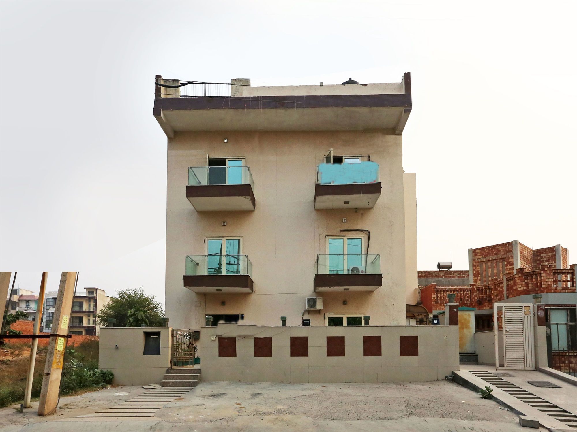 Oyo 10257 Hotel Lotus Park Gurgaon Luaran gambar